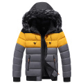 2020 New Cotton Jacket Men Coat Fashion Hip Hop Windbreaker Coats Mens Fur Hooded Bomber Parka Male Outdoor Snow Hoodies Outwear