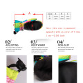 Childrens Warm Ski Gloves Winter Snow Windproof Waterproof Breathable Plaid Printing Full Finger Gloves for Boy Girls Guantes