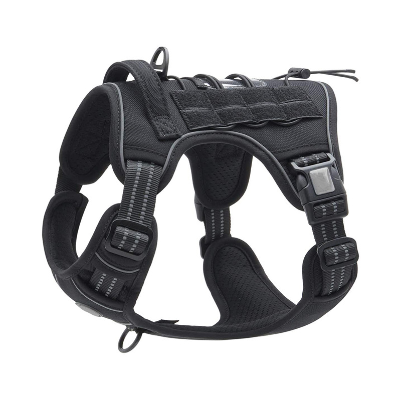 Tactical Reflective Soft Mesh Padded Dog Harness