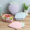 MICCK Creative Fruit Plate Candy Storage Box 5 Grids Wedding Snack Candy Box Jewelry Organizer Cosmetic Dry Fruit Storage Bin