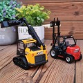 1/32 scale metal diecast Manitou forklift JCB loader simulation construction machinery vehicle model child toy gift collection