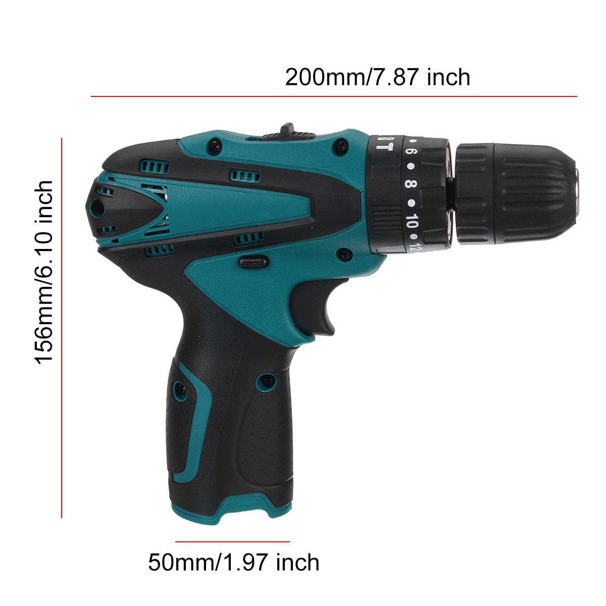 High-power Multifunctional Electric Cordless Drill 10.8V Cordless Screwdriver Rechargeable Hand Drills BL1014 Battery Power Tool