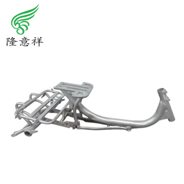 Electric bike frame for the elderly