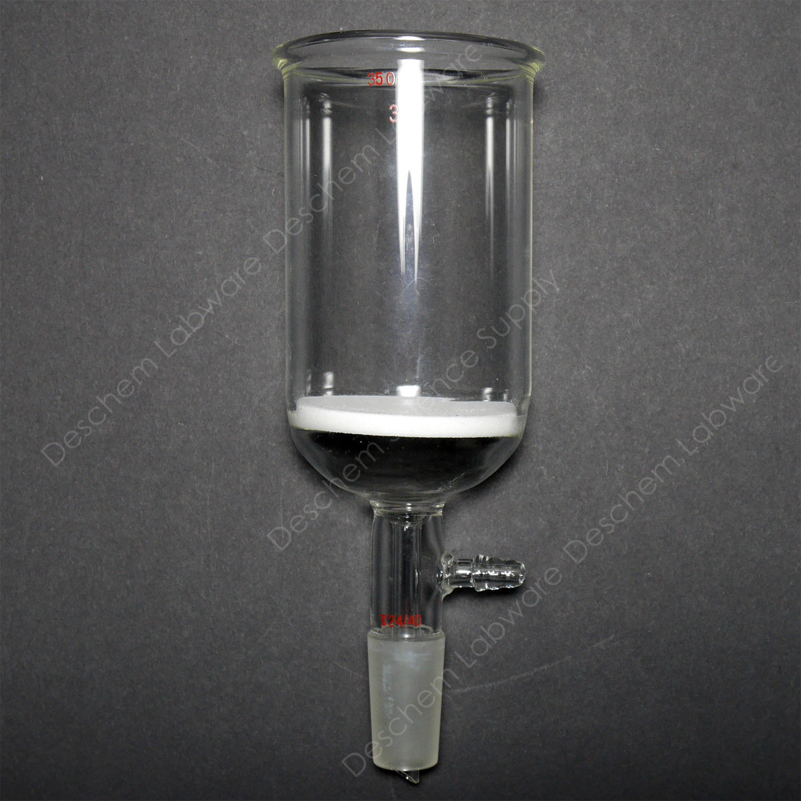 1000ml,Suction Filtration Kit,70mm Funnel,1L Flask W/Vacuum Pump & Filter Paper