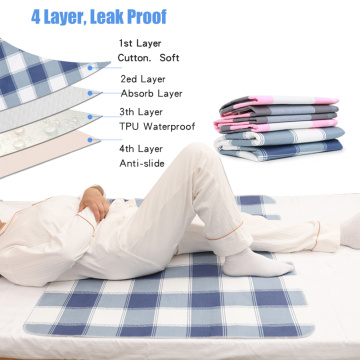 Medyeye Urine Mat incontinence pad bed pad Adult Diaper Nappy bed sheet under pad Waterproof Washable pad disposable mattress