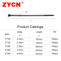 Self-Locking Nylon Cable Ties Set Width 1.9 x60/80/100/120/150mm AssortedBlack Plastic Zip Loop Wire Wrap 2.5*250 4*300 500pcs