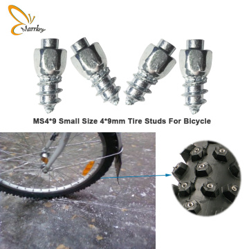 Marrkey 9mm Spikes for Tires/Tires Studs/Screw-in studs/Ice stud/Snow Chains for Bicycle/Bike/shoes/Boots MS4-9 100PCS