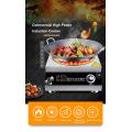 ZD3500-1 3500W / 5000W Induction Cooktop 220V Commercial Induction Cooker Stove Stainless Steel Electric Countertop Burner
