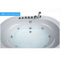 1.8 meter oval massage bathtub with shower and faucet M-2038A