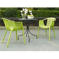 Modern Design Stackable plastic Outdoor dining armchair, Meeting Chair, Waiting Chair, Dining room living room leisure chair 2PC