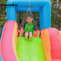 Child Inflatable Bouncer Outdoor Inflatable Water Slide Safety Bounce House Children's Water Park Trampoline for Kids Pool Slide