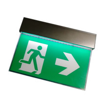Aluminum and Acrylic led emergency exit sign