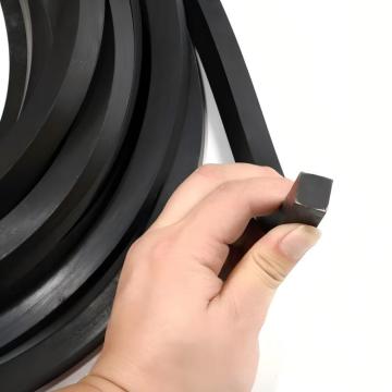Oil Resistant FKM Square Rubber Strip