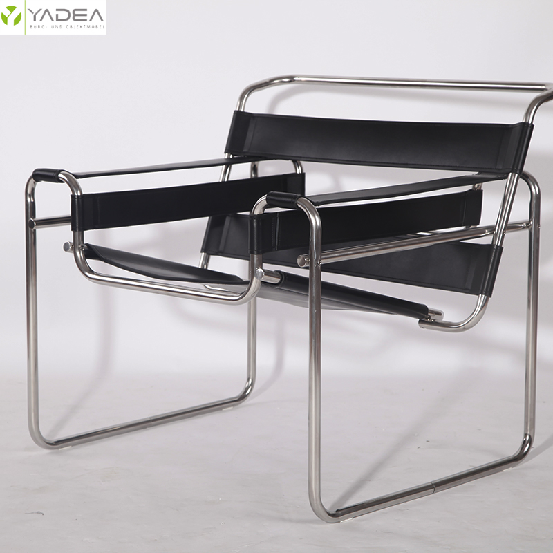 Leather wassily chair