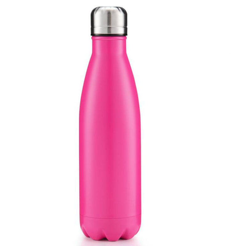500 ML Double-Wall Insulated Vacuum Flask Thermoses Cup Stainless Steel Water Bottle Cola Water Beer Thermos for Sport Bottle