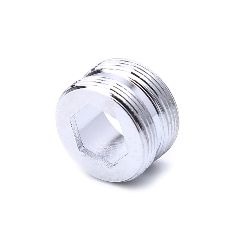 2018 Fashion Solid Metal Adaptor Outside Thread Water Saving Kitchen Faucet Tap Aerator Connector