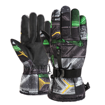 Snowboard Gloves Touch Screen Fleece Winter Warm Professional Ski Gloves Ultralight Waterproof Motorcycle Thermal Snow gloves