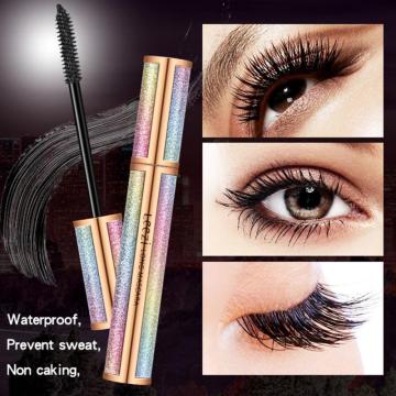 Starry Sky 4D Silk Fiber Lash Mascara Long Curling Mascara Makeup Eyelash Black Waterproof Fiber Mascara Eye Lashes Makeup