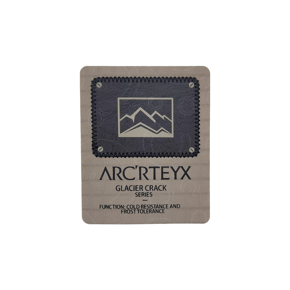 Multi process combined characteristic aesthetic label