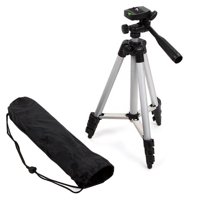 Portable Aluminum Camera Tripod Stand For Canon Nikon Sony Camera Holder Camera Camcorder Tripod With Carrying Bag