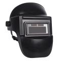 Solar Auto Darkening Black Protective Mask Welding Helmet Arc Tig Mig Head-Mounted Headband Anti-Glare Lens Welder Mask