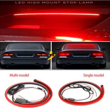 12V Car LED Strip Brake Lights Universal Rear Tail Warning Flashing Light DRL Daytime Running Light Auto Product Car Accessories