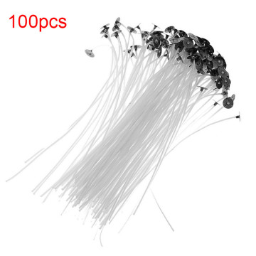 100pcs Candle Wicks Cotton Candle Wick Birthday Party Smokeless Durevole Wick Candle Accessories Decoration 2.5/4/5/6/7cm