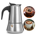 Stainless Steel Moka Coffee Pot Stovetop Espresso Maker Moka Latte Filter Percolator Tools Cafetiere Mocha Coffee Maker Pot