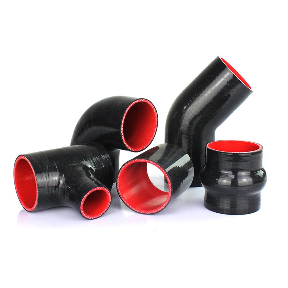 R-EP 90 degrees Silicone Elbow Hose 38MM Rubber Joiner Bend Tube for Intercooler Cold Air Intake tube turbine inlet fastener