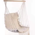Nordic style Home Garden Hanging Hammock Chair Outdoor Indoor Dormitory Swing Hanging Chair with Wooden Rod