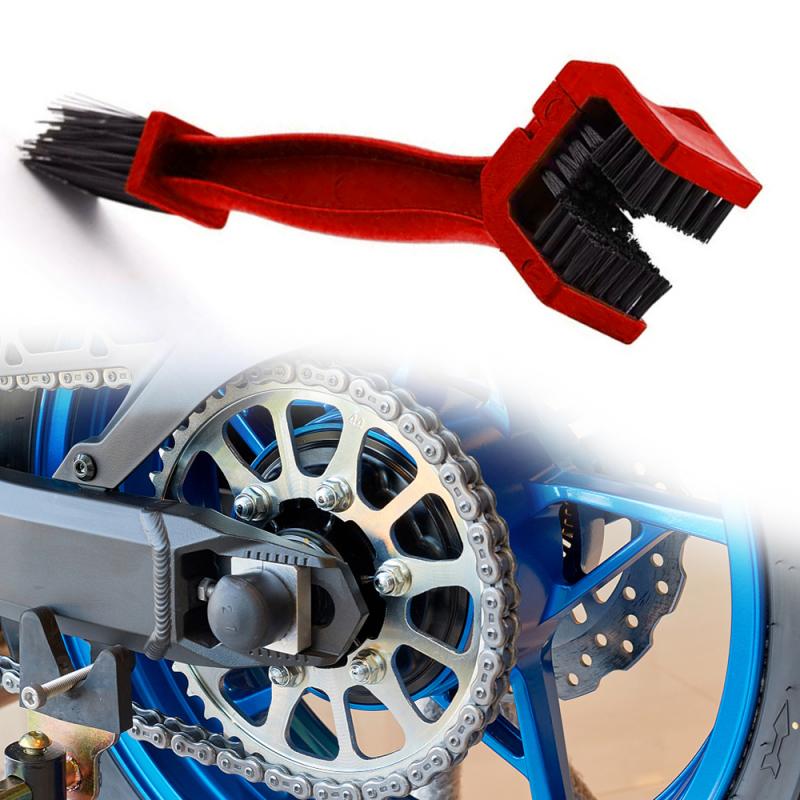 Auto Car Accessories Universal Rim Care Tire Cleaning Motorcycle Bicycle Gear Chain Maintenance Cleaner Dirt Brush Cleaning Tool