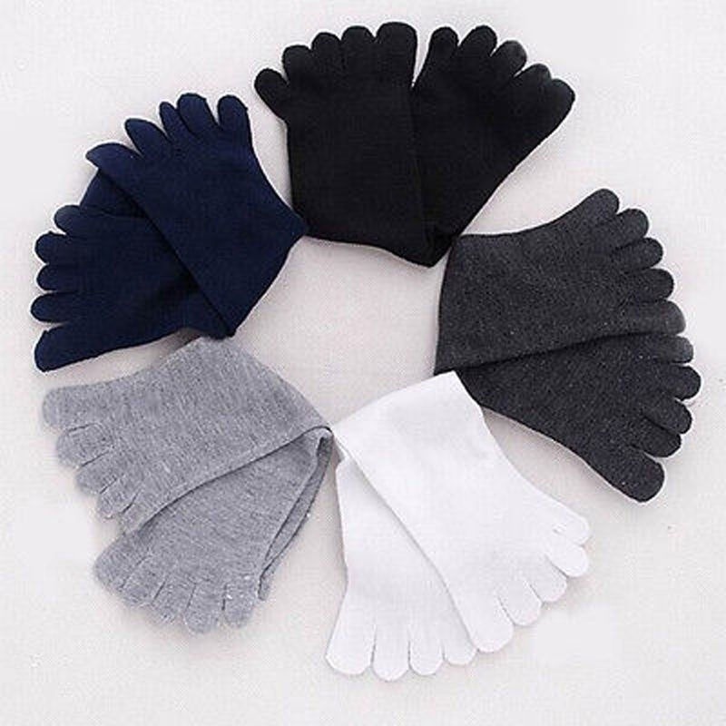 Men Women Socks for Five Toed Barefoot Running Shoes Socks Sports Ideal for Five 5 Finger Toe Socks