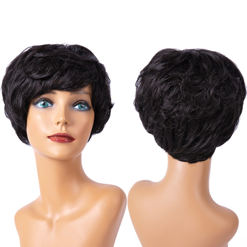 Short Curly Pixie Cut Synthetic Wig For Women Supplier, Supply Various Short Curly Pixie Cut Synthetic Wig For Women of High Quality