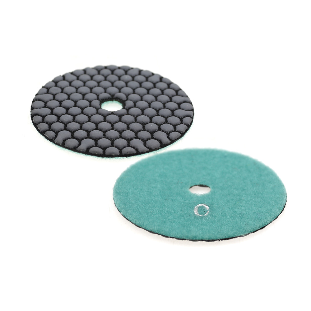 1 piece Dry Polishing Pad Honeycomb Quick-change Granite Mable Grinding Disc