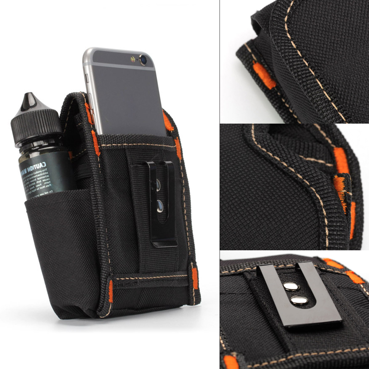 Mini Vape Pocket Waist Bag Electronic Cigarette Bag for Box Mod Rda Kit VS UD Vape Bag X9 Carrying Bag