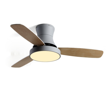 BTX Low Floor With Electric Fan Nordic Celling Fan Lamp Dining Room Living Room Wood Simple Suction Ceiling Off Fan Lamp