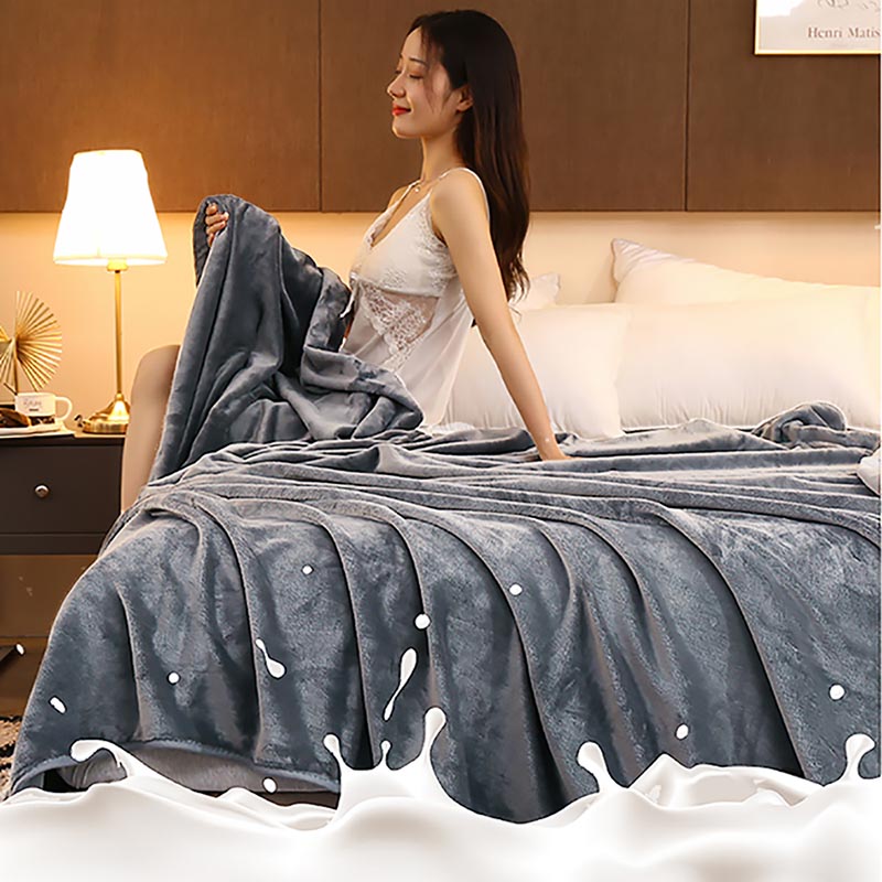 Adult Fleece Blanket For Bed Stitch Duvet Solid Color Blankets And Bedspreads Soft Quality Plead Cover For Sofa Home Bed Cover