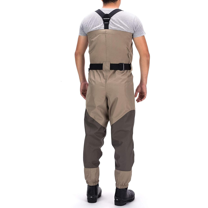 Mens Breathable Lightweight Chest And Waist Convertible Waders Jpg