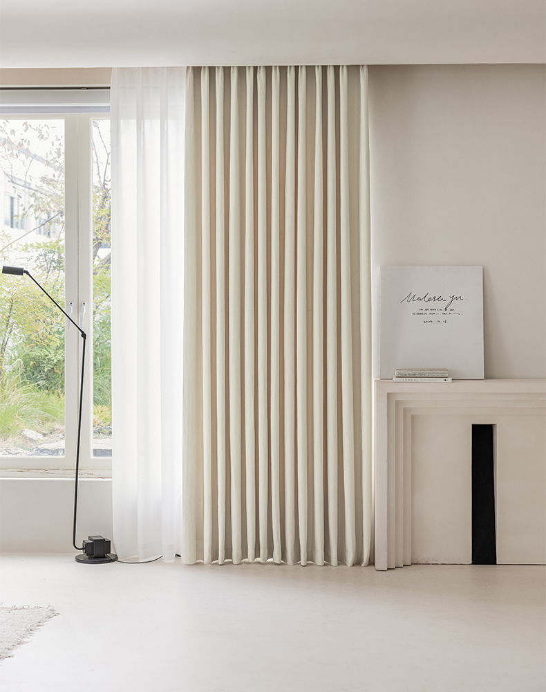 Blackout Shading Crepe Curtain