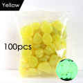 Yellow 100pcs