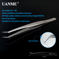 UANME BST 151 152 153SA Tweezers Thicken Stainless Steel Anti-Static Electronic Pointed Tip Straight Curve Bend Tweezer Forceps