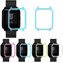 Watch Protective Watch Case Cover Shell Frame for Xiaomi Huami Amazfit Bip Youth Watch Fashion Smart Watch Band Accessories