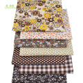 New Floral Series,Cotton Plain Thin Fabric,Patchwork Clothes For DIY Quilting & Sewing,Fat Quarters Material,50x50cm