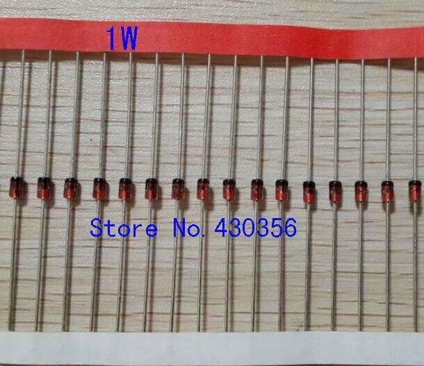 Free shipping 100pcs 1N4744A 1W 15V Zener diode