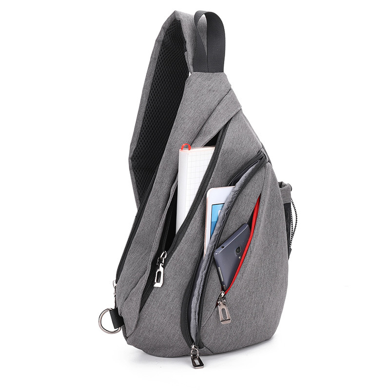 Men's Personal Security Chest Bag Leisure Sports Digital Storage Bag Multifunctional Messenger Bag Mobile Phone handbag