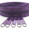 50pcs #5 Nylon Zipper Zipper Pulls for Multicolor Zipper Slider for Bags,Dress and other Sewing Projects