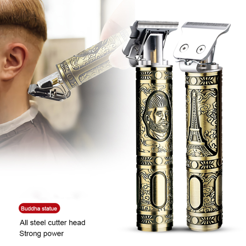 Professional Electric Men's Hair Trimmer Clipper 0mm Baldheaded Cutter Beard Shaving Precision Finishing Hair Cutting Machine