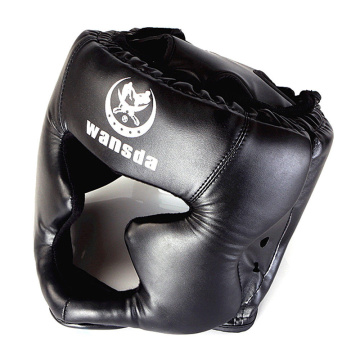 WANSDA Boxing Helmet Training Head Face Protective Gear Comfortable Safer Sparring Helmet Headgear Guard
