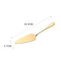 LanLan Colorful Stainless Steel Serrated Edge Cake Server Blade Cutter Pie Pizza Shovel Cake Spatula Baking Tool