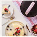 Automatic Non-stick Crepe Makers mini Pancake machine Pizza Maker Household Kitchen Tool electric baking pan Metal stent EU